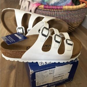 Birkenstock Florida White NWT